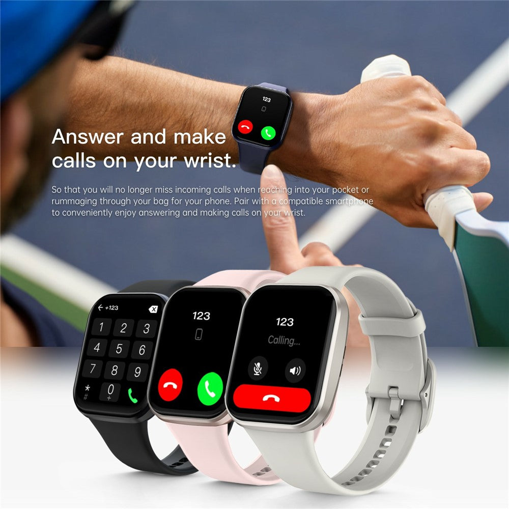 Q23Pro 1.83 Inch TFT Color Screen Bluetooth-compatible Smart Watch Health Monitor Fitness Tracker for Android / iOS