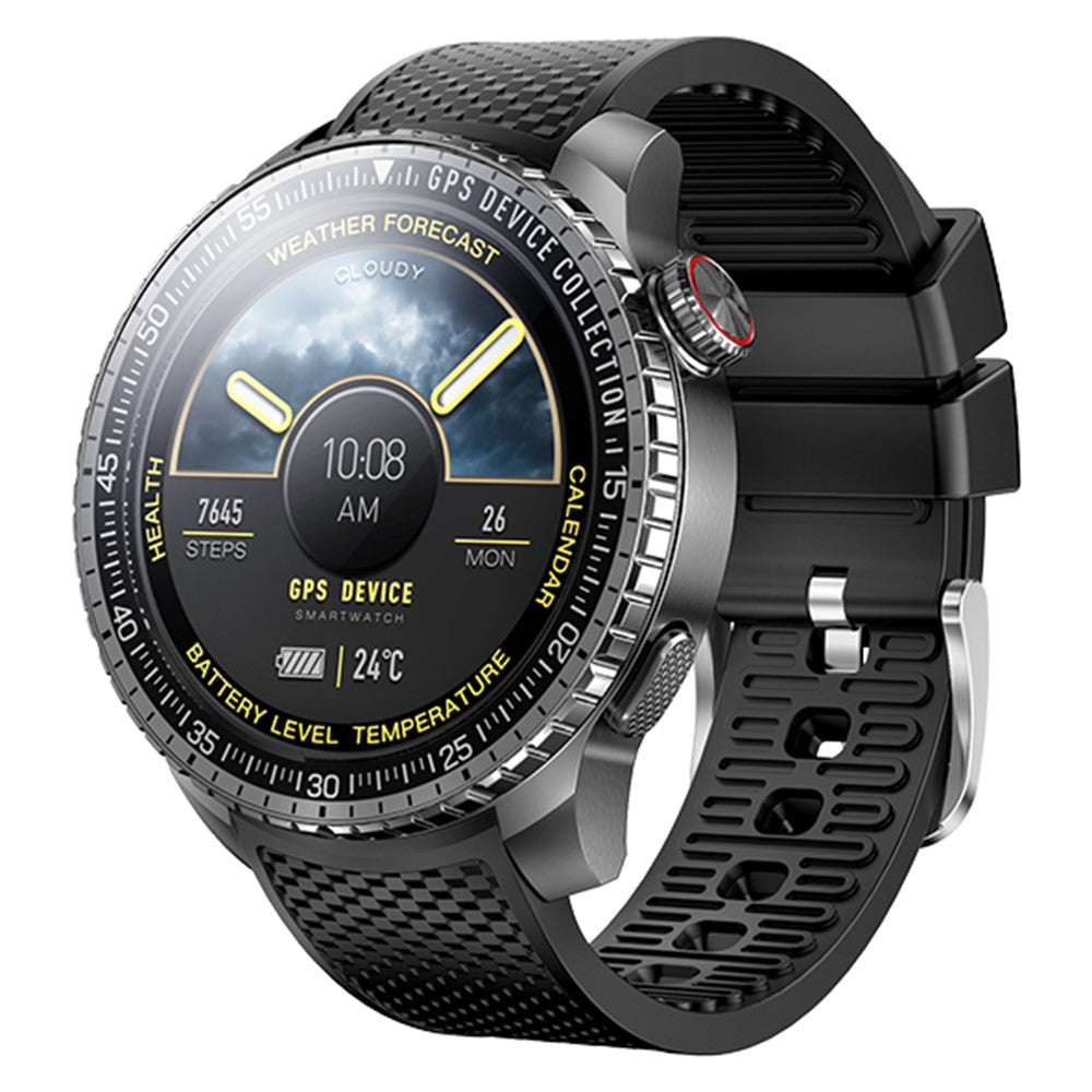 REMAX WATCH32 5ATM Waterproof GPS Smart Watch 100+ Sport Modes 1.43 Inch AMOLED Screen Wristwatch