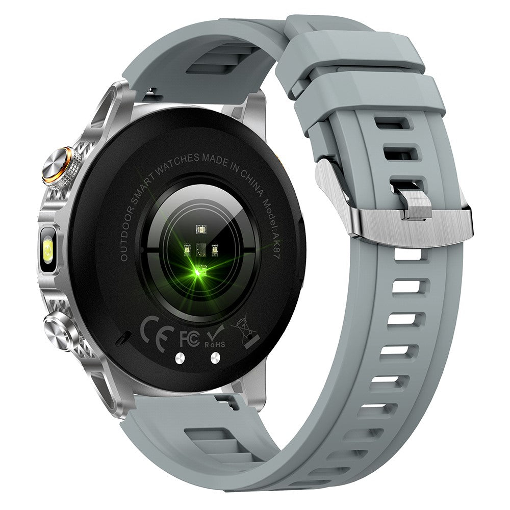 AK87 Smart Watch 1.7-inch HD Screen Outdoor Sports Bracelet with BT Calling, Health Monitoring
