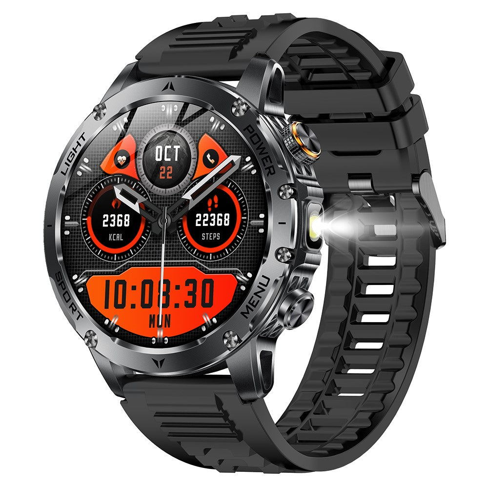 AK87 Smart Watch 1.7-inch HD Screen Outdoor Sports Bracelet with BT Calling, Health Monitoring