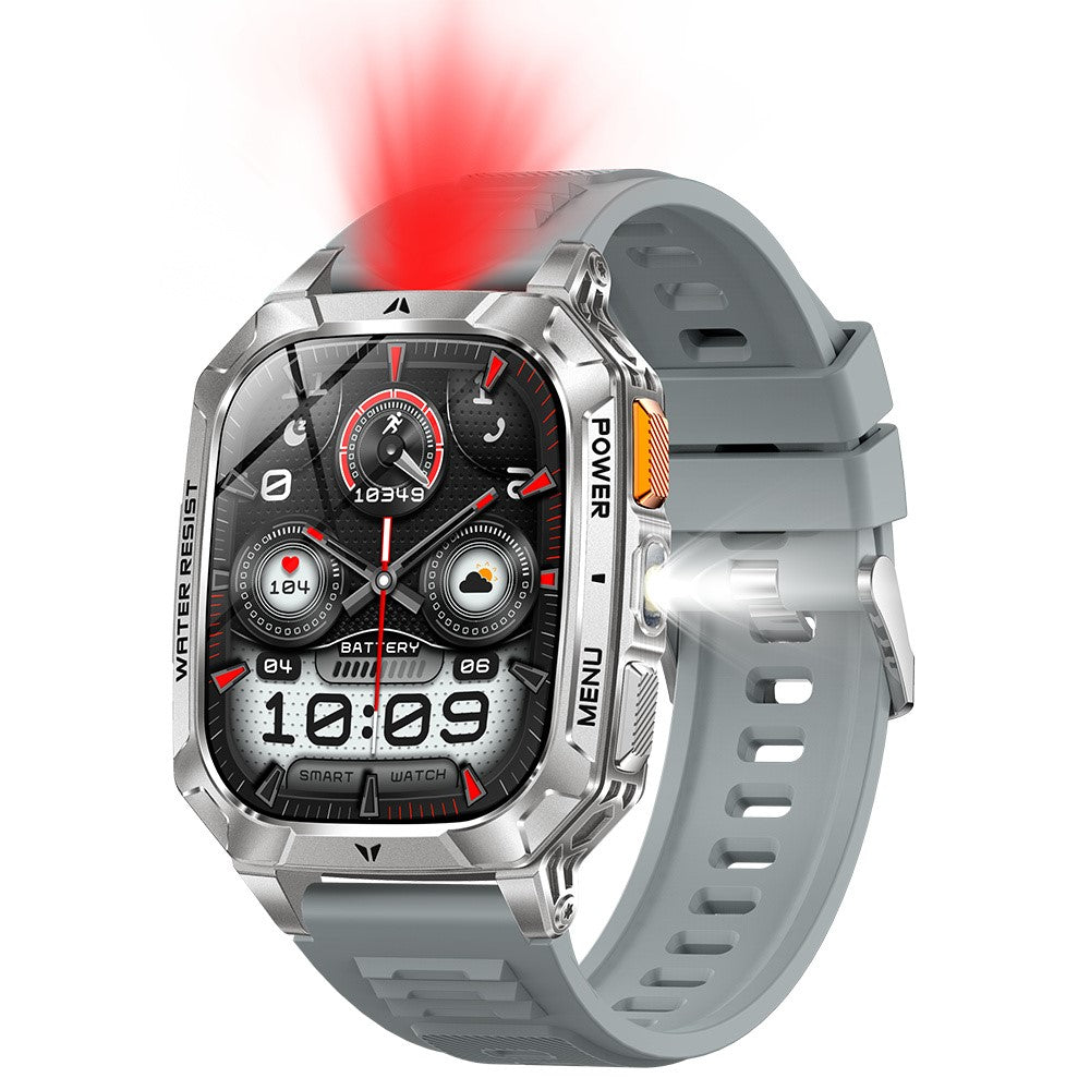 AK103 Smart Watch 2.01 Inch HD Screen Bluetooth-compatible Call 100+ Sports Modes Waterproof Fitness Tracker