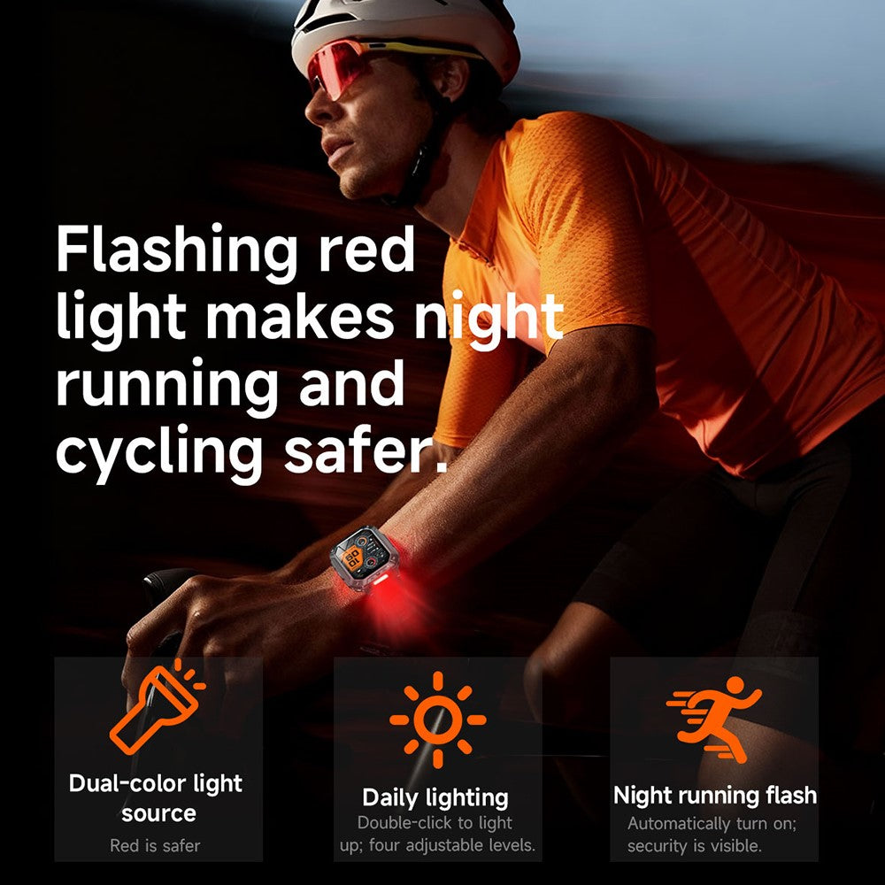 AK86 2.01 Inch HD Screen Smart Watch Heart Rate Blood Oxygen Monitor Bluetooth-compatible Calling Sports Wristwatch