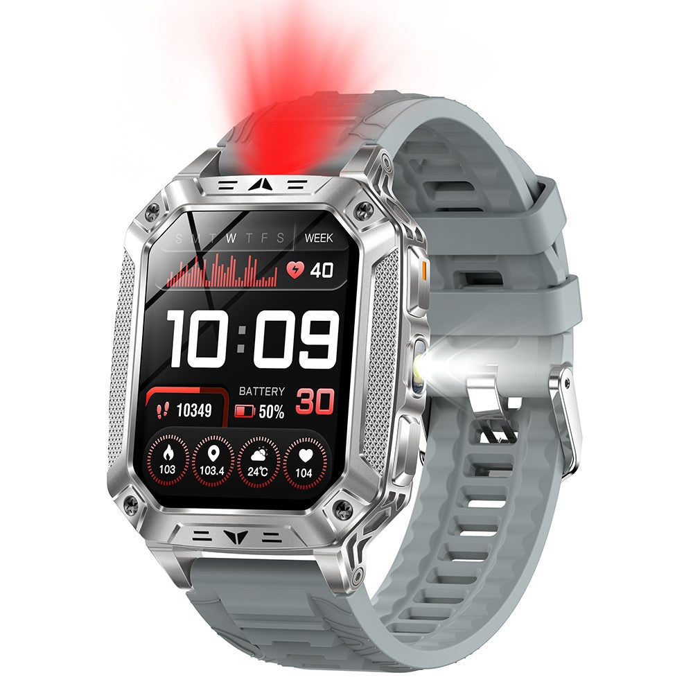 2.01" HD Smart Watch – Heart Rate & Blood Oxygen, Bluetooth Calling (AK86)
