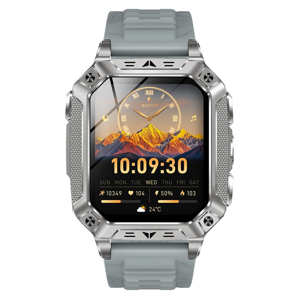 AK86 2.01 Inch HD Screen Smart Watch Heart Rate Blood Oxygen Monitor Bluetooth-compatible Calling Sports Wristwatch