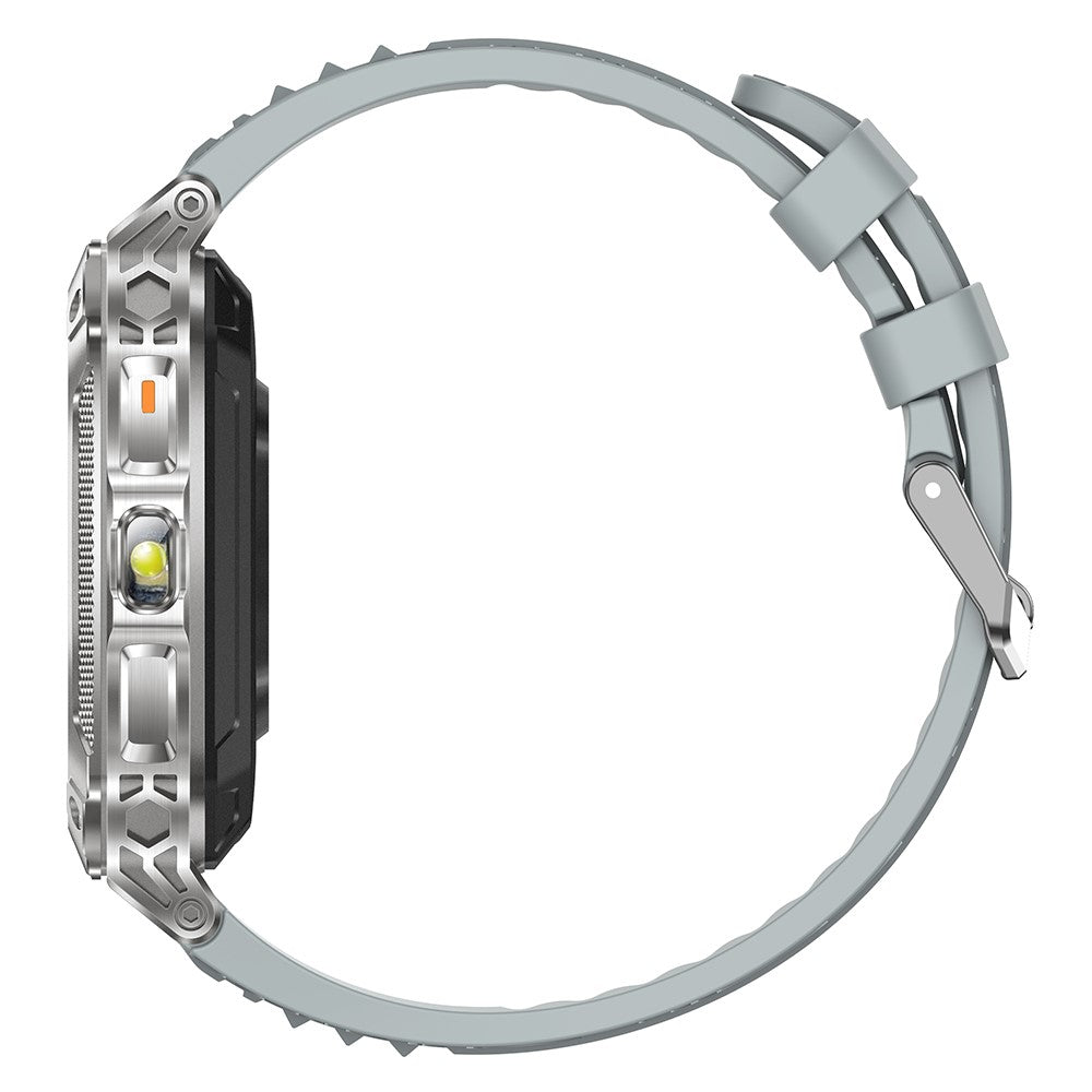 AK86 2.01 Inch HD Screen Smart Watch Heart Rate Blood Oxygen Monitor Bluetooth-compatible Calling Sports Wristwatch