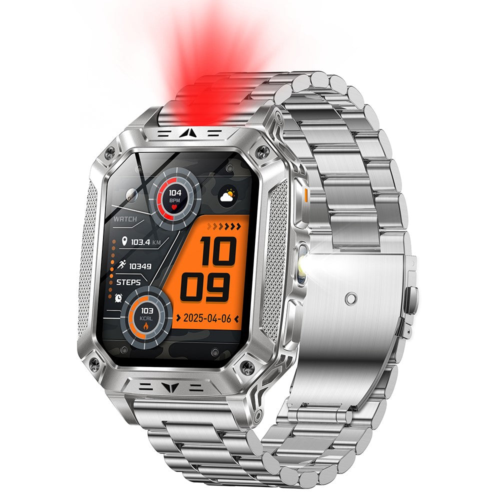2.01" HD Smart Watch – Heart Rate & Blood Oxygen, Bluetooth Calling (AK86)