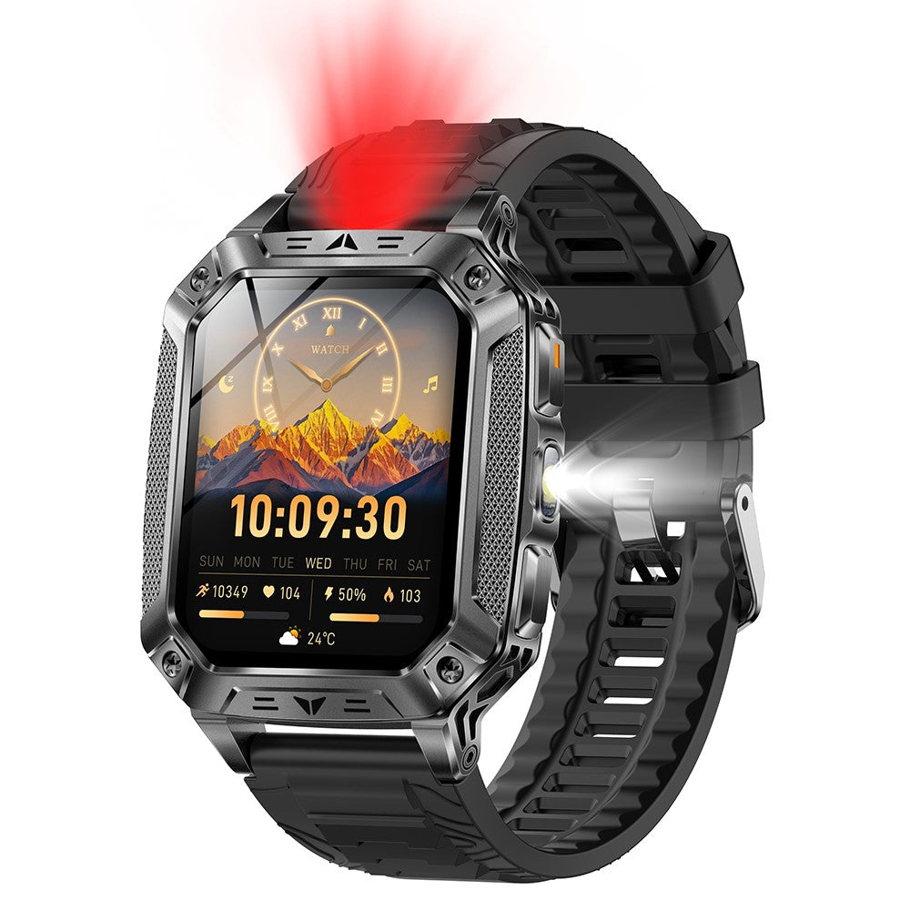 2.01" HD Smart Watch – Heart Rate & Blood Oxygen, Bluetooth Calling (AK86)