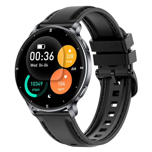 1.32" AMOLED Smart Watch – Heart Rate & Blood Pressure Monitor (HT39)