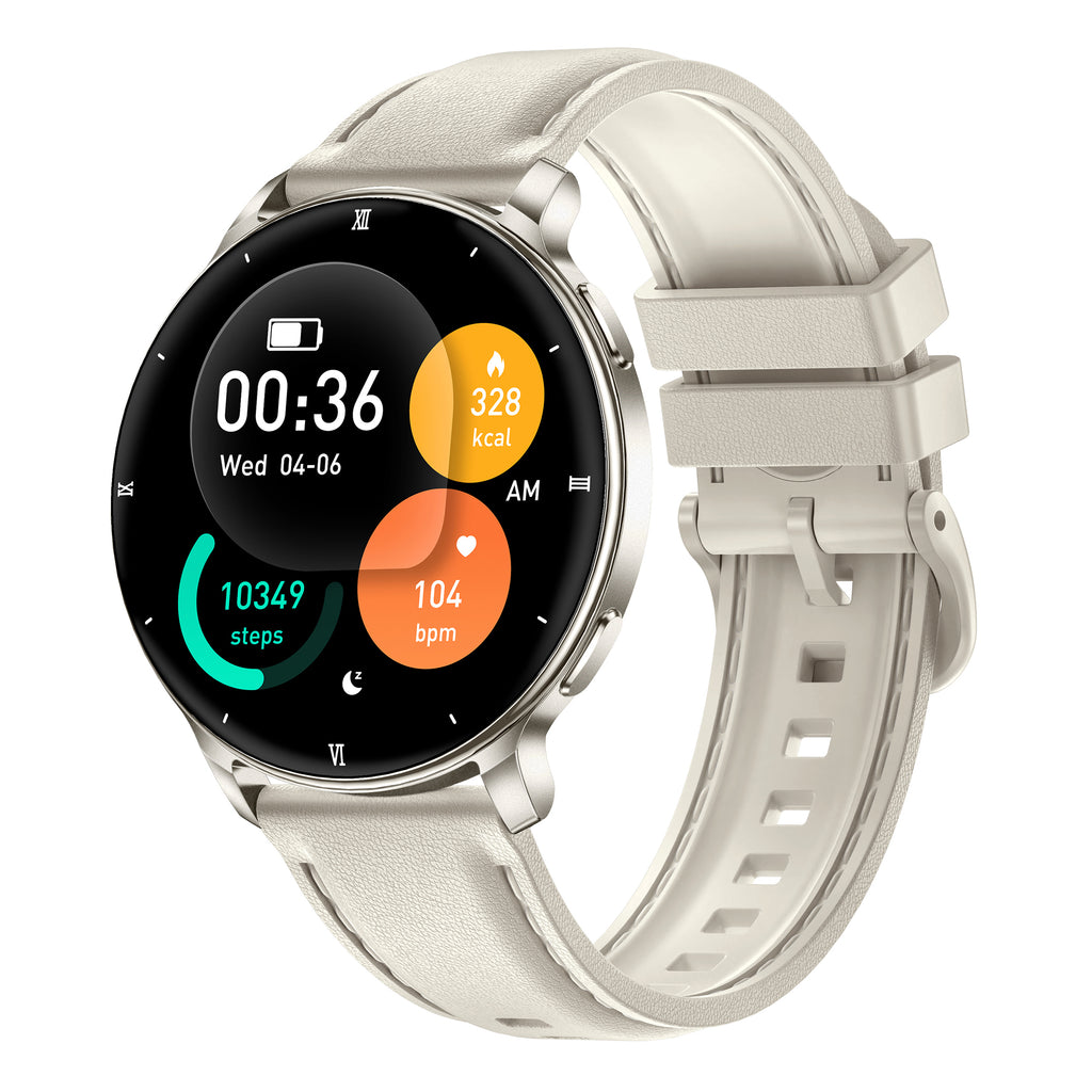 HT39 1.32 inch AMOLED Smart Watch BT Call Electric Band with Heart Rate Blood Pressure Monitoring