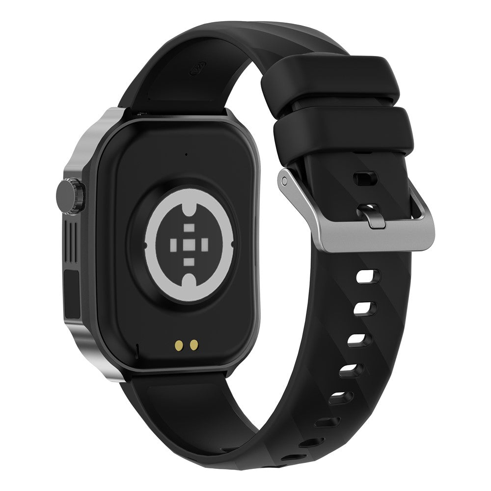 U15 2.2 Inch Square Screen Smart Watch Health Monitor Bluetooth-compatible Call Fitness Tracker Built-in Flashlight
