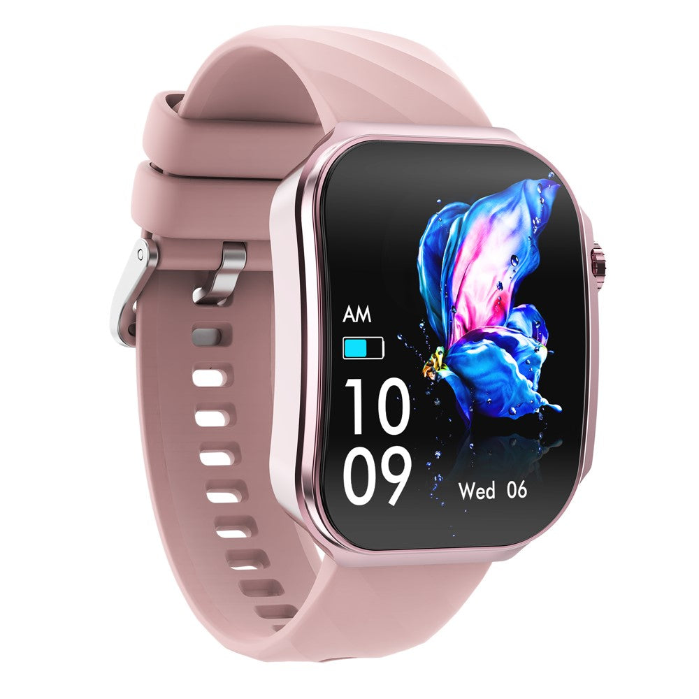 U15 2.2 Inch Square Screen Smart Watch Health Monitor Bluetooth-compatible Call Fitness Tracker Built-in Flashlight