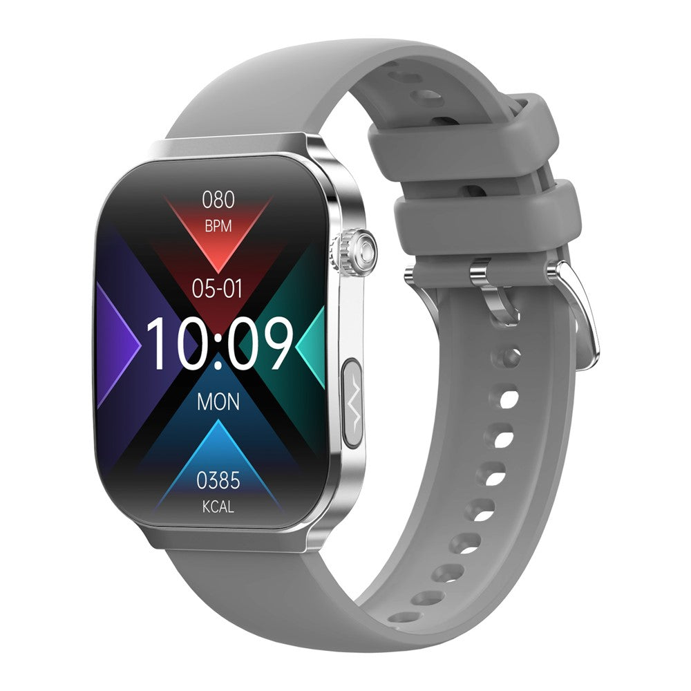 U21 2.2 Inch Square Screen ECG Heart Rate Detection Bluetooth-compatible Call Sports Smart Watch with Sleep Monitor
