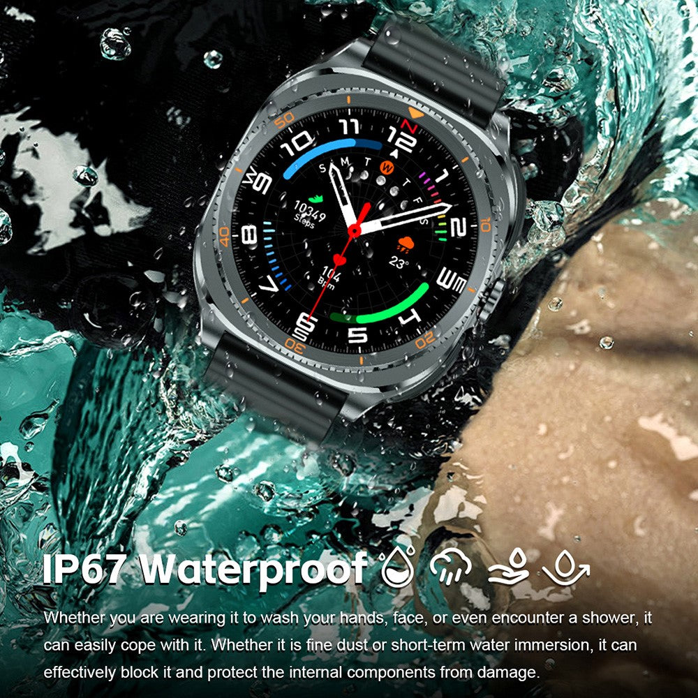 Smart Watch & TWS Earbuds Combo – Fitness Tracker, IP67 Waterproof