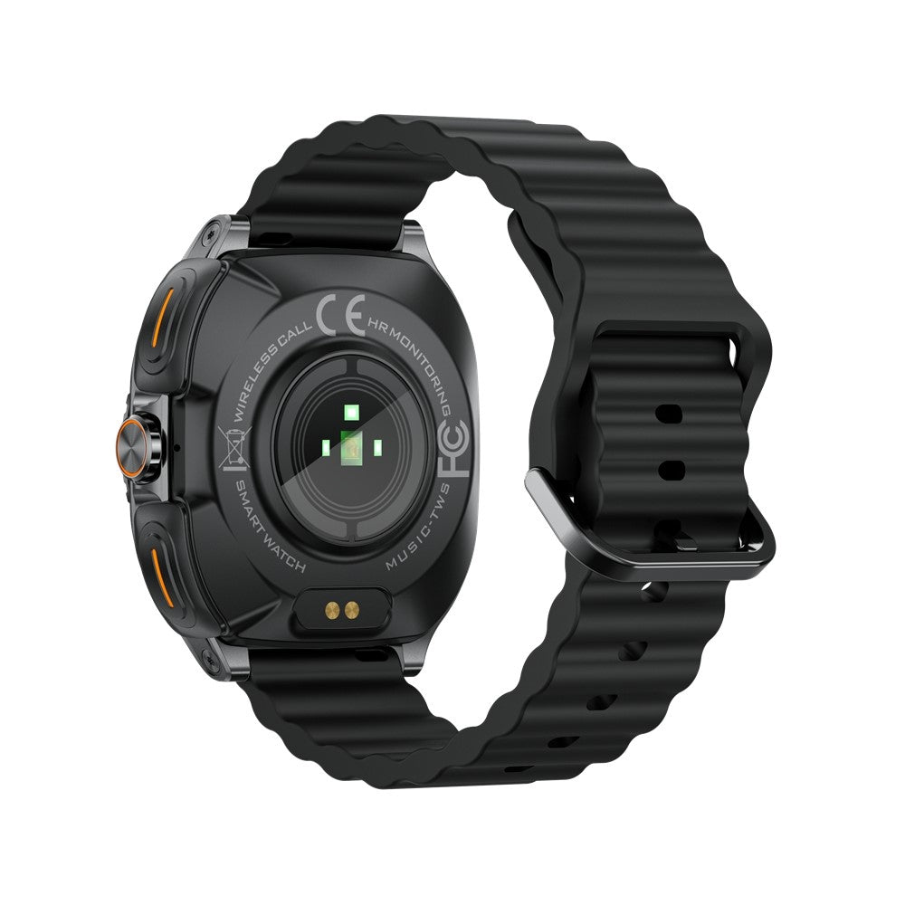 GT99 2 in 1 Smart Watch with TWS Earbuds Music Playback Health Monitor IP67 Waterproof Fitness Tracker