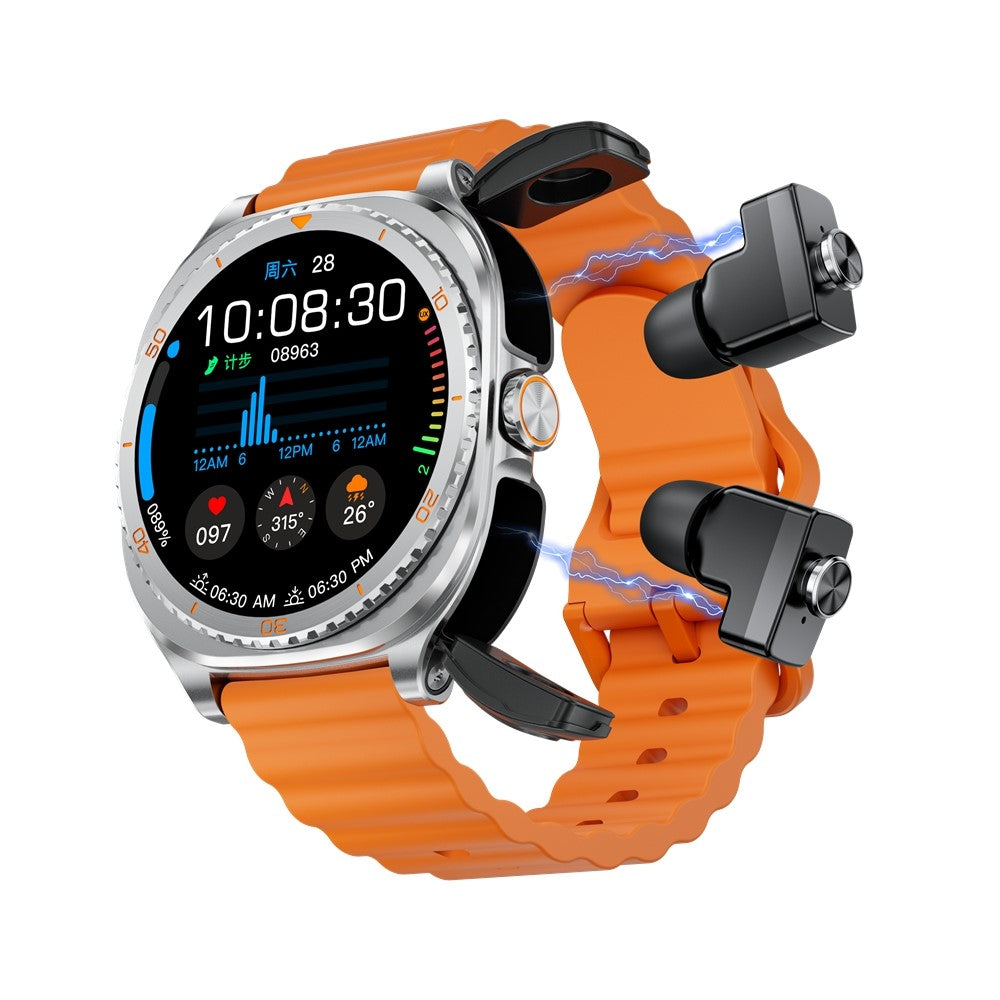 Smart Watch & TWS Earbuds Combo – Fitness Tracker, IP67 Waterproof