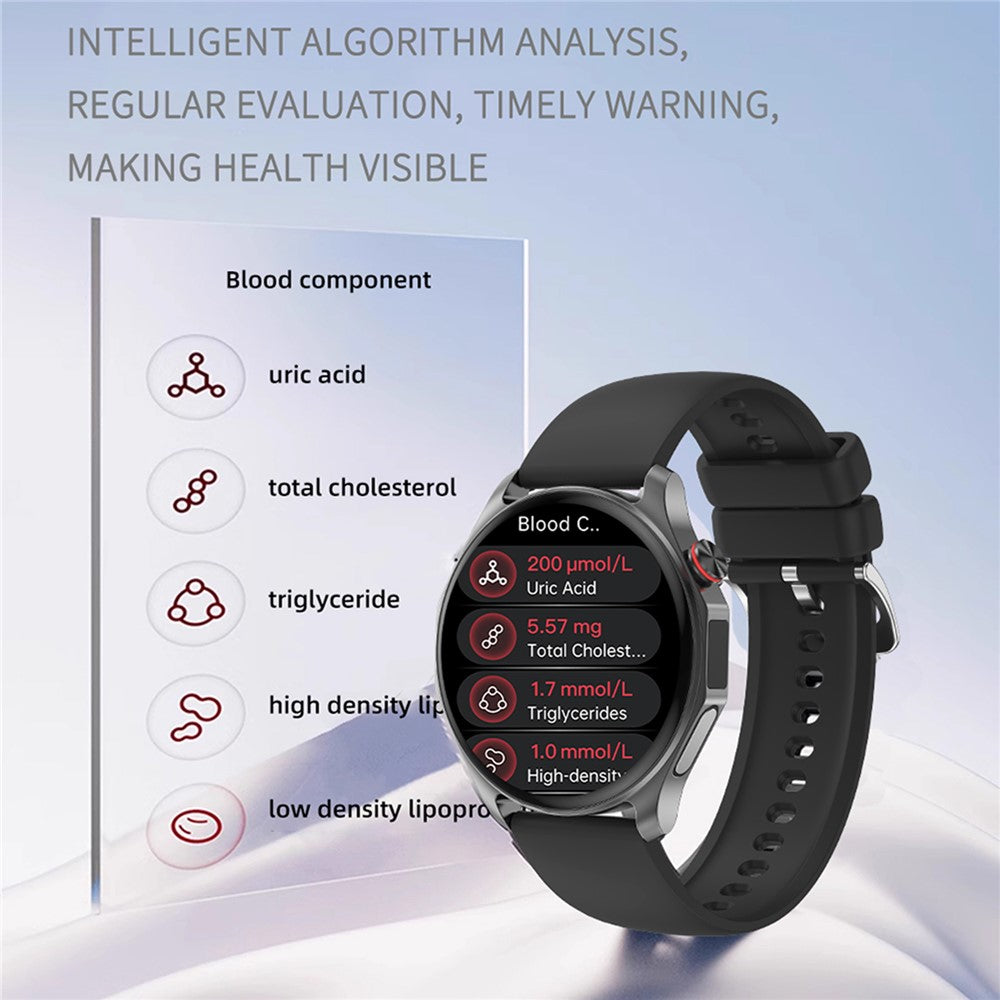 U11 1.43 Inch AMOLED Screen Sports Smart Watch ECG + PPG Health Monitor Bluetooth-compatible Calling Fitness Tracker