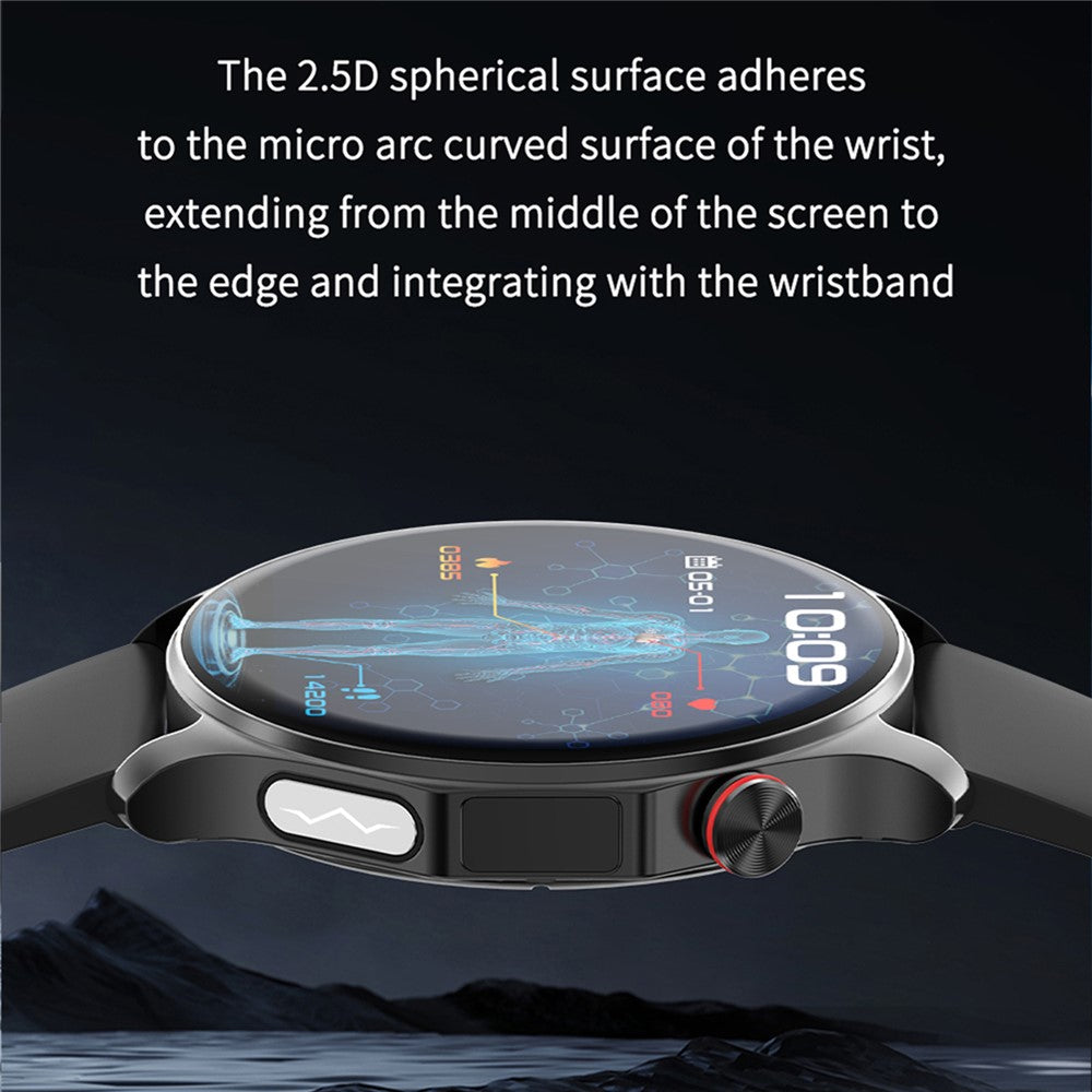 U11 1.43 Inch AMOLED Screen Sports Smart Watch ECG + PPG Health Monitor Bluetooth-compatible Calling Fitness Tracker