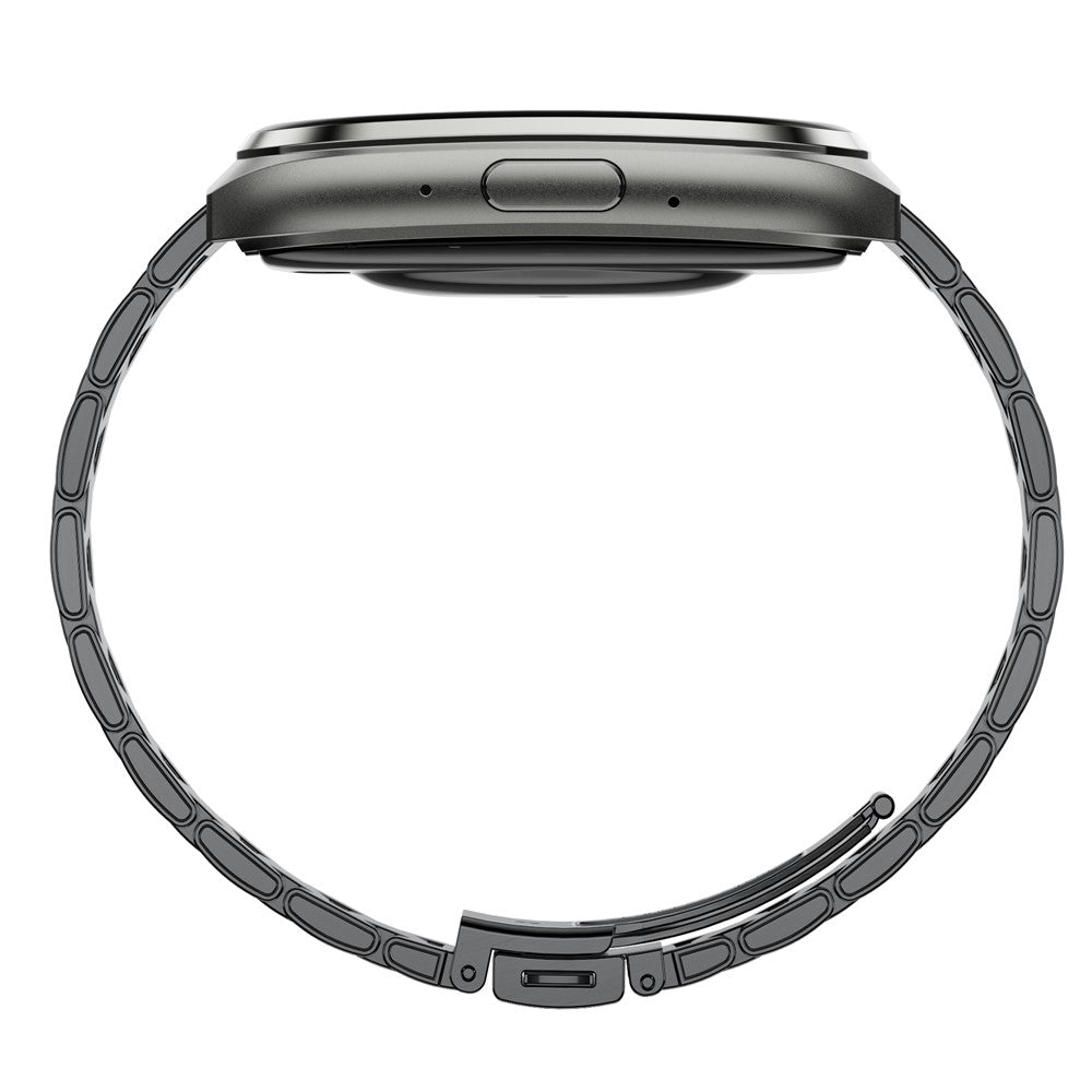 MT66 Steel Strap Smart Watch 1.83 Inch IPS Screen Fitness Tracker IP68 Waterproof Heart Rate Monitor