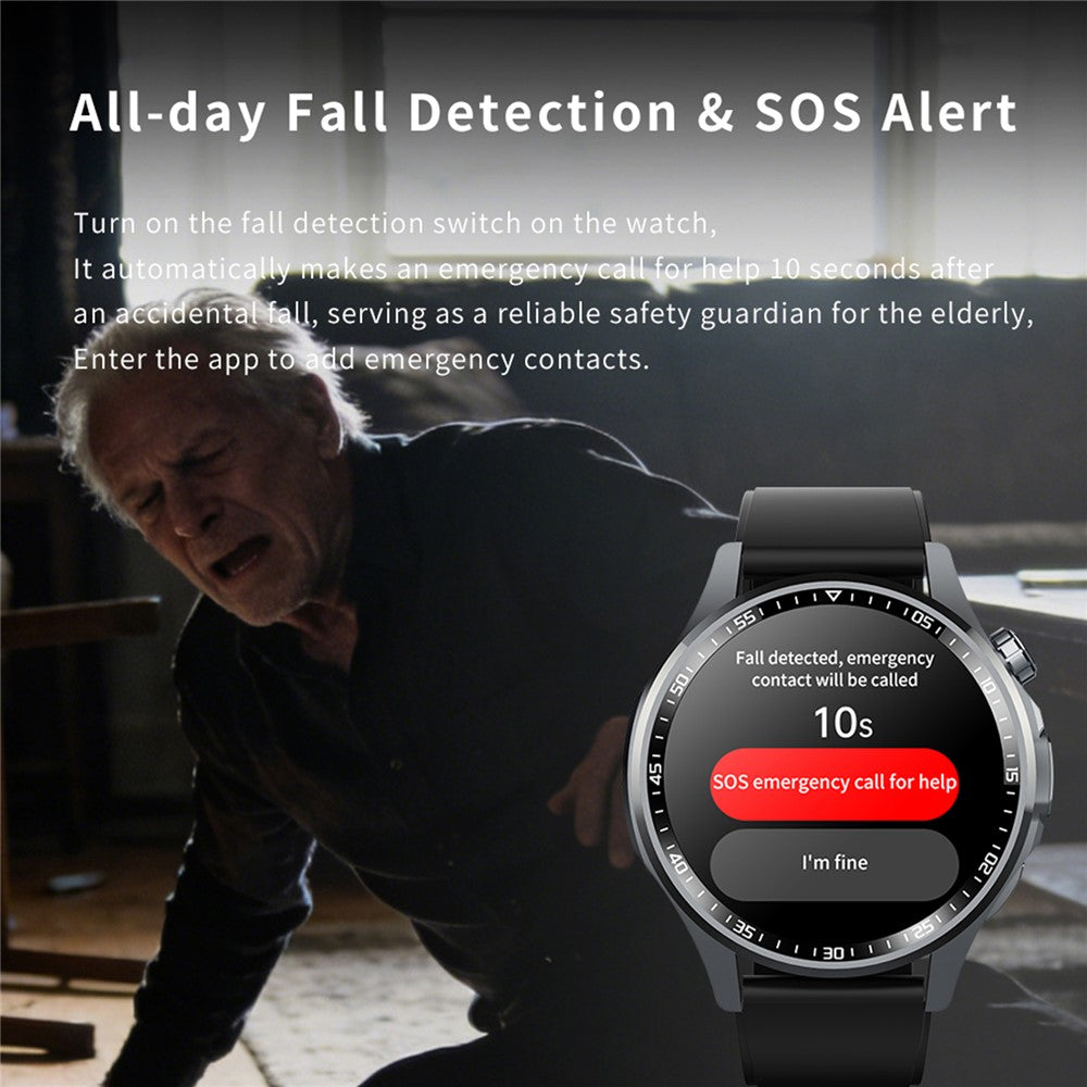 F240 Smart Health Watch ECG Heart Rate Blood Pressure Blood Oxygen Sleep Monitor IP67 Waterproof Sports Watch