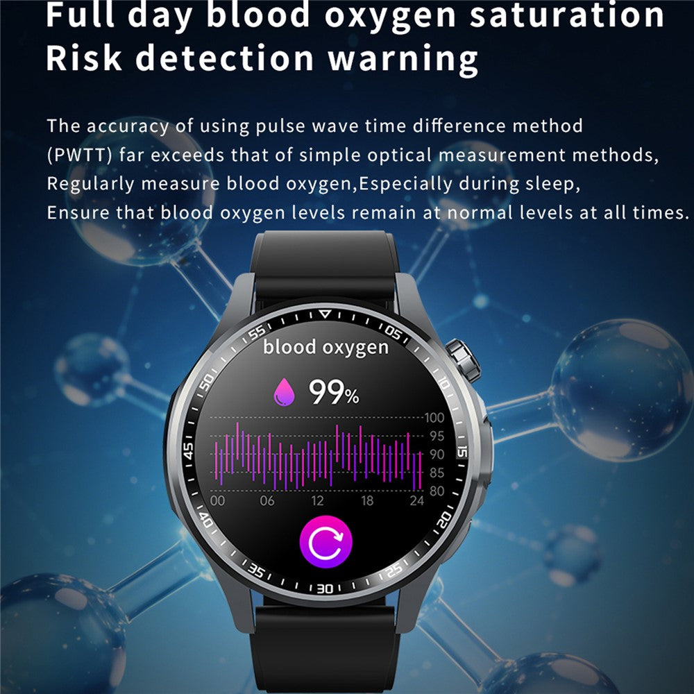 F240 Smart Health Watch ECG Heart Rate Blood Pressure Blood Oxygen Sleep Monitor IP67 Waterproof Sports Watch