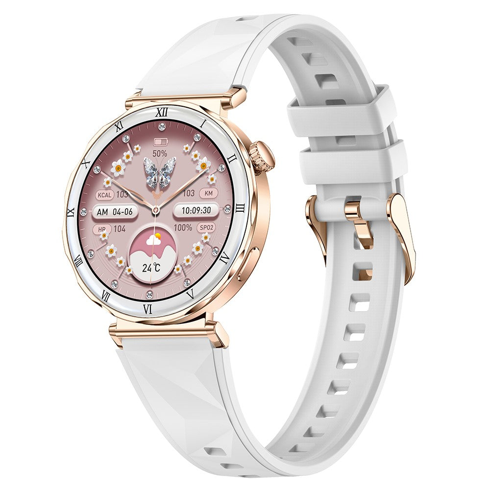 Women's AMOLED Smart Watch – Bluetooth Calling & Cycle Tracking (i222)
