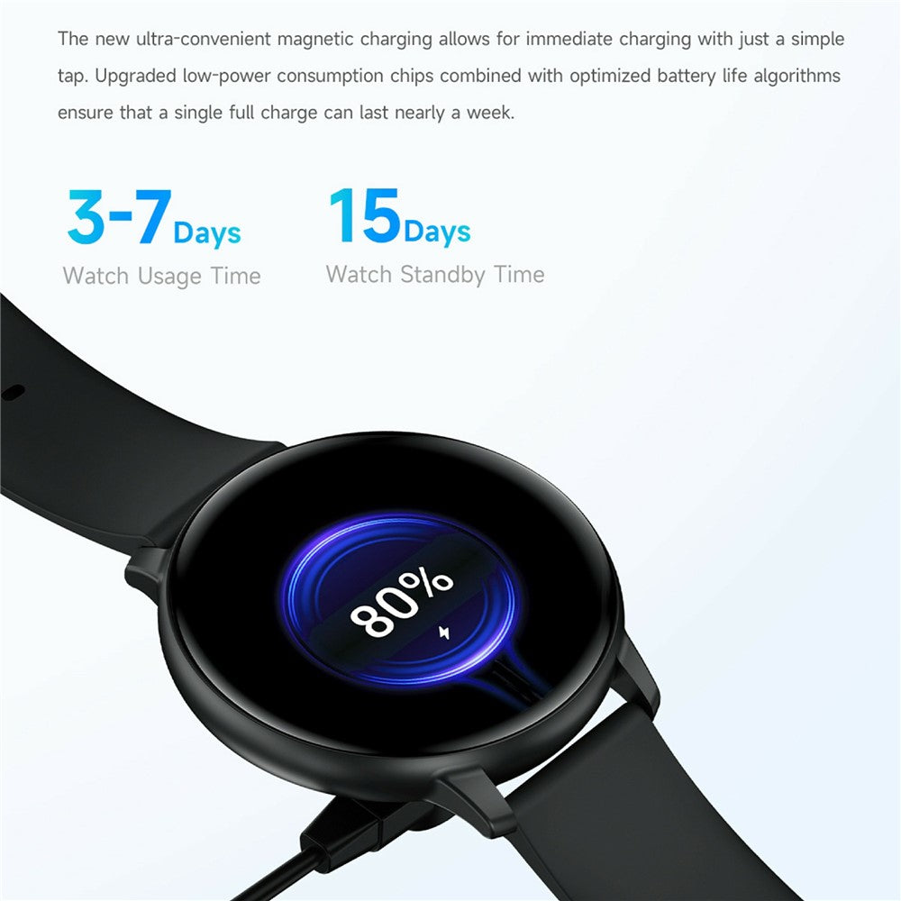 T6 1.38 Inch HD Screen Smart Watch Bluetooth-compatible Call Health Monitor Sports Wristwatch