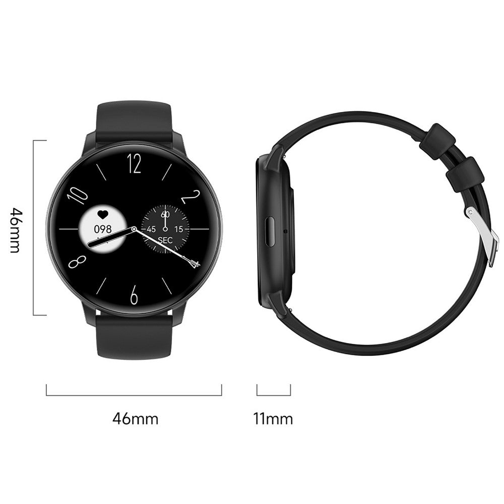 T6 1.38 Inch HD Screen Smart Watch Bluetooth-compatible Call Health Monitor Sports Wristwatch