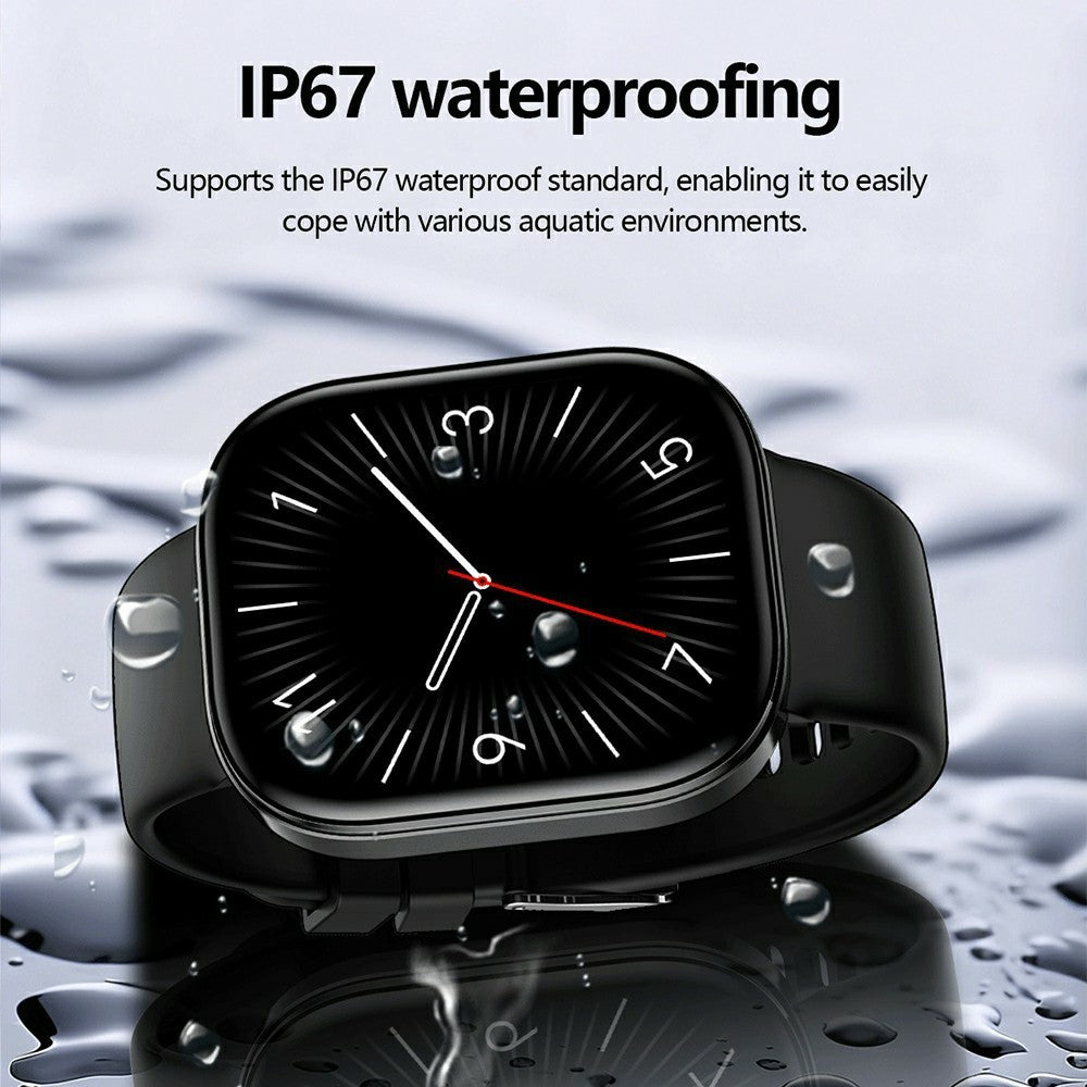 Y3 Smart Watch 1.88 Inch HD Display Heart Rate Blood Oxygen Monitor Bluetooth-compatible Call Wristwatch