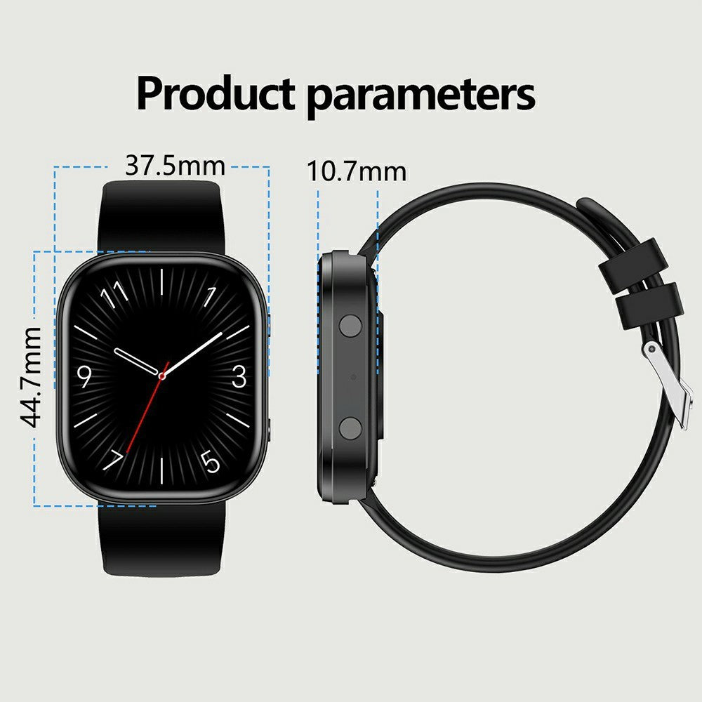 Y3 Smart Watch 1.88 Inch HD Display Heart Rate Blood Oxygen Monitor Bluetooth-compatible Call Wristwatch