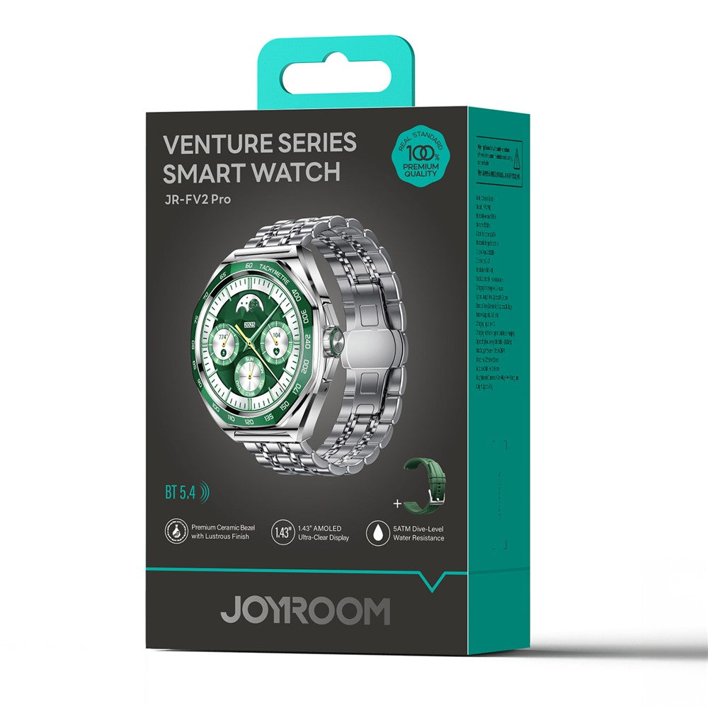 JOYROOM Venture Series JR-FV2 Pro Smart Watch 1.43 AMOLED Bluetooth-compatible Call 450mAh 5ATM Waterproof Watch