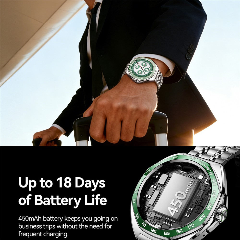 JOYROOM Venture Series JR-FV2 Pro Smart Watch 1.43 AMOLED Bluetooth-compatible Call 450mAh 5ATM Waterproof Watch