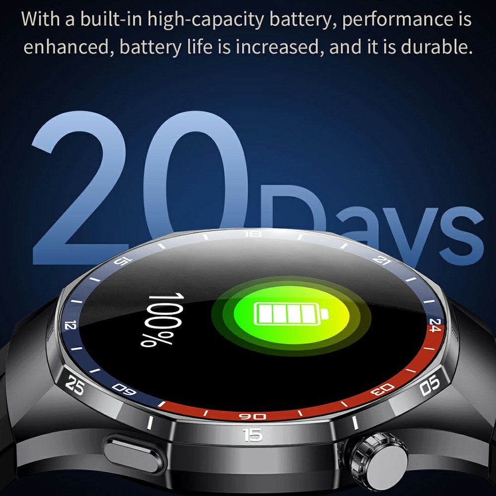 Y108 1.32 Inch AMOLED Screen Smart Watch IP68 Waterproof ECG Heart Rate Blood Oxygen Bluetooth Call Health Monitor