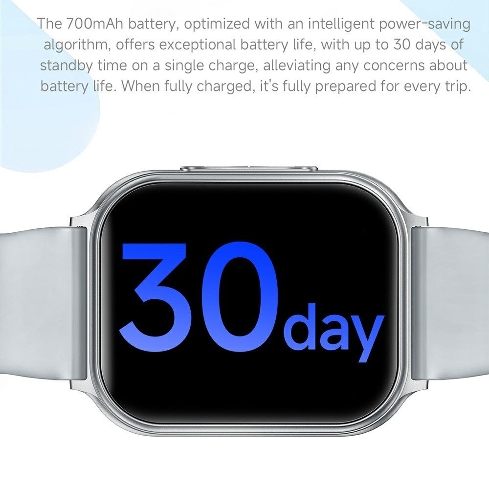 Y1 1.83 Inch Bluetooth-compatible Call Health Smart Watch 700mAh 30 Days Standby IP67 Waterproof Health Monitor for Sports Fitness
