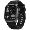 DS8 1.95 Inch IPS Screen Smart Watch LED Flashlight GPS Bluetooth-compatible Calling Health Monitor Fitness Tracker for Outdoor Sports
