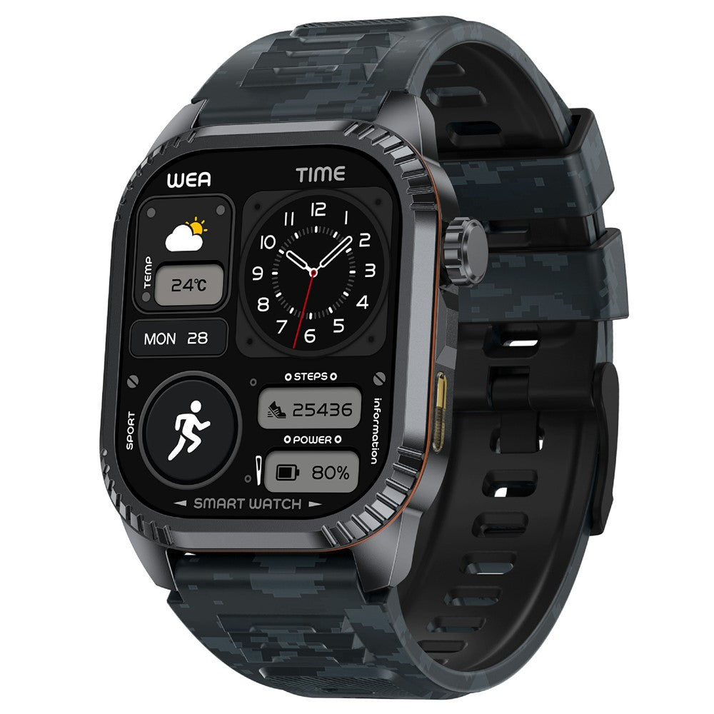 Outdoor GPS Smart Watch with LED Flashlight – Bluetooth Calling (DS8)