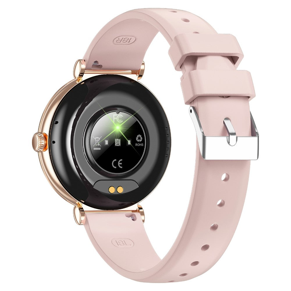 T9 1.27 Inch Smart Watch with Silicone Strap Bluetooth-compatible Call Women Health Sleep Monitor