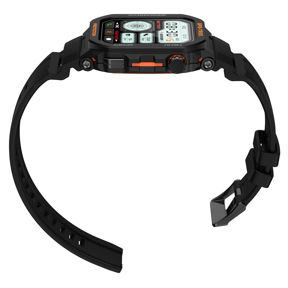 FT61 1.75 inch IPS GPS Smart Watch Bluetooth-compatible Calling Health Monitoring IP68 Waterproof