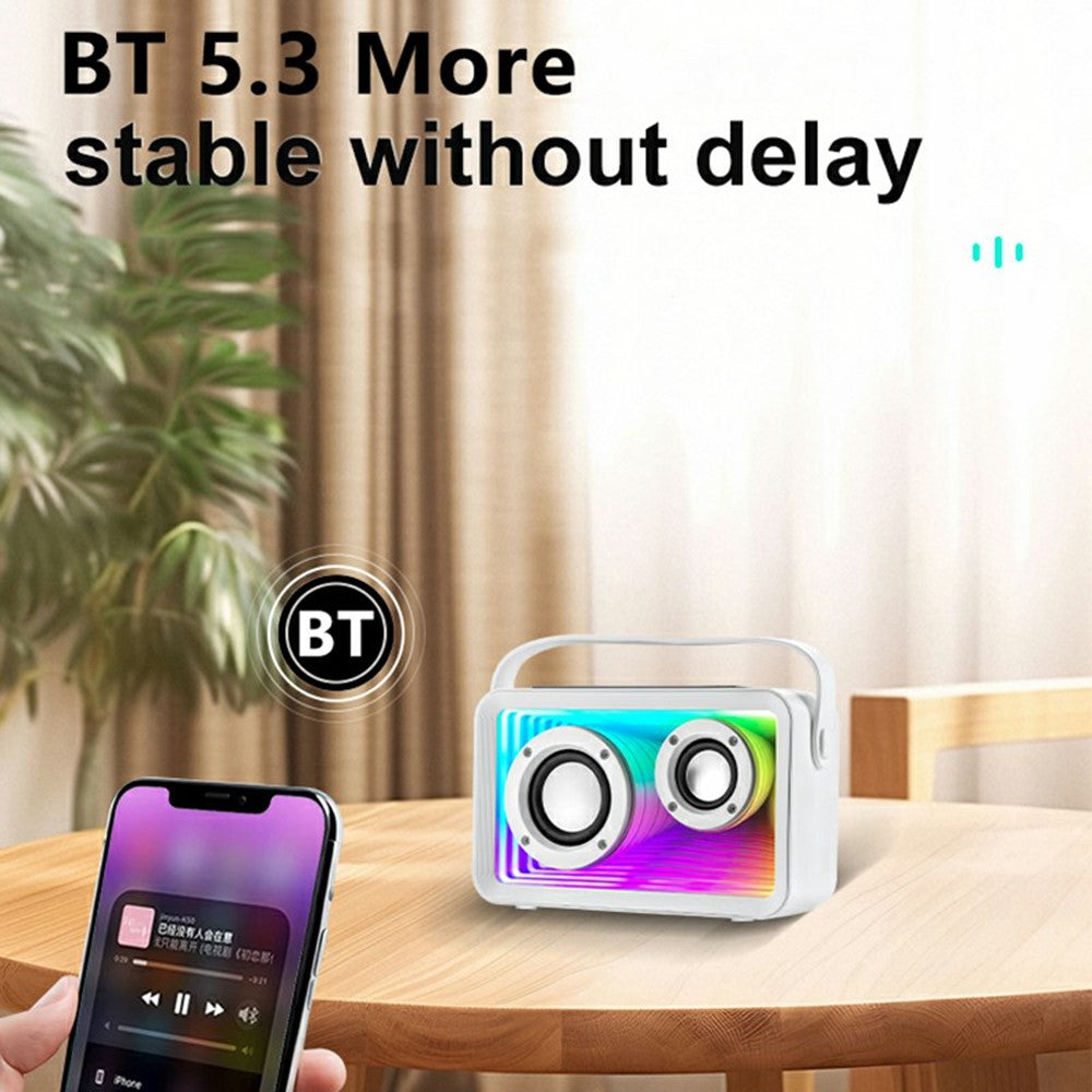 Y15 Outdoor Karaoke Speaker – RGB Lighting, 2 Microphones