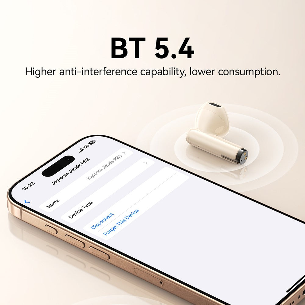 JOYROOM Jpods JR-PB3 True Wireless BT Earbuds 13mm Driver ENC Noise Cancellation Waterproof Earphones
