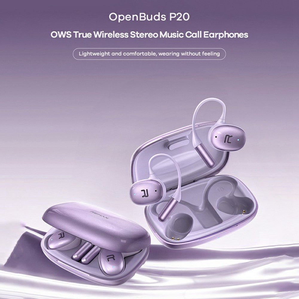 REMAX Openbuds P20 True Wireless Stereo Earbuds For Music Calls ANC Bluetooth-Compatible Earphones