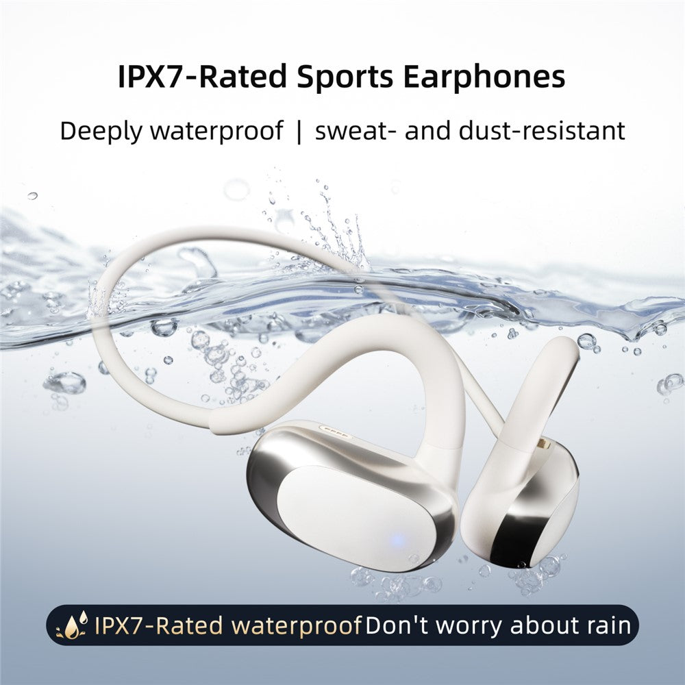 Open-Ear Air Conduction Headset – IPX7 Waterproof, Quick Charge