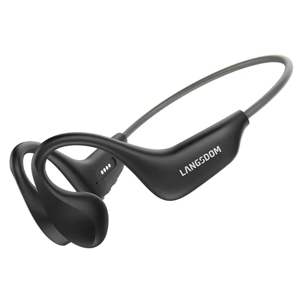 LANGSDOM BE20 Bone Conduction Sports Earphones – IPX8 Waterproof, ENC
