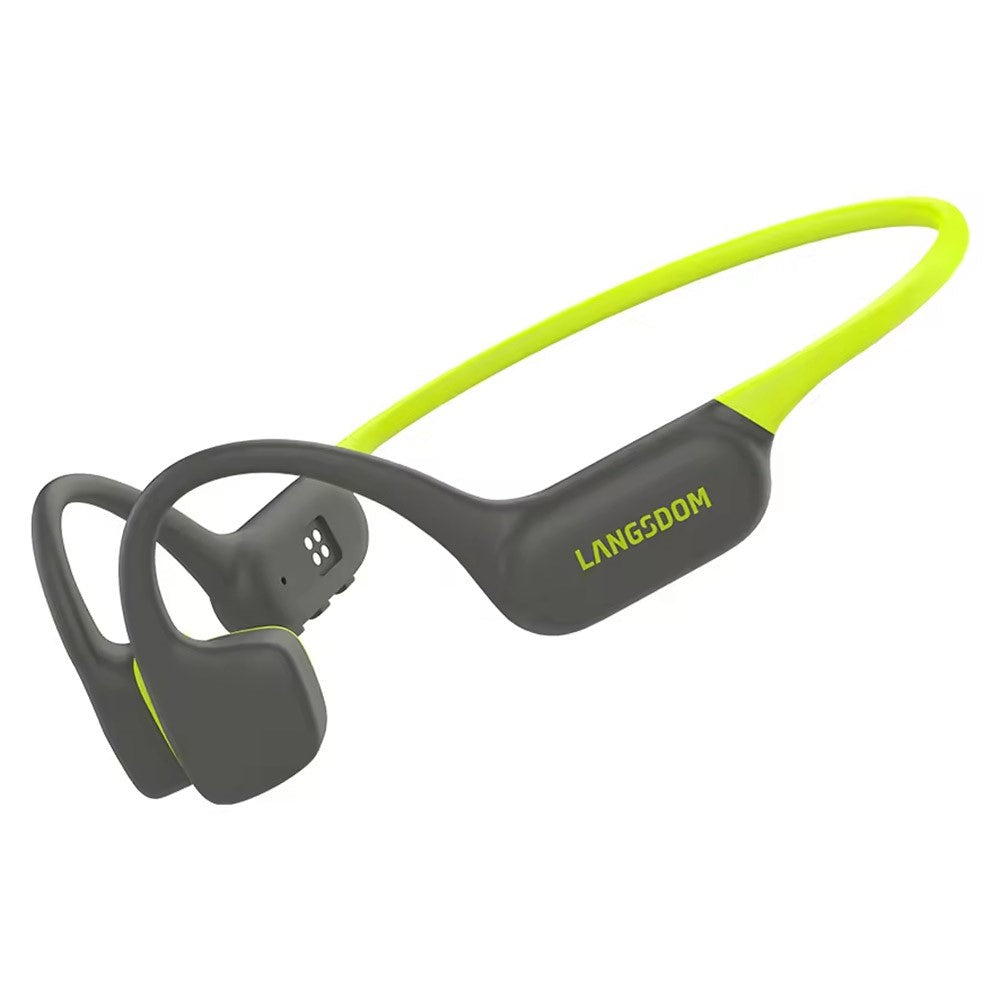 LANGSDOM BE23 Bone Conduction Earphones – Waterproof, 32GB Built-In Storage
