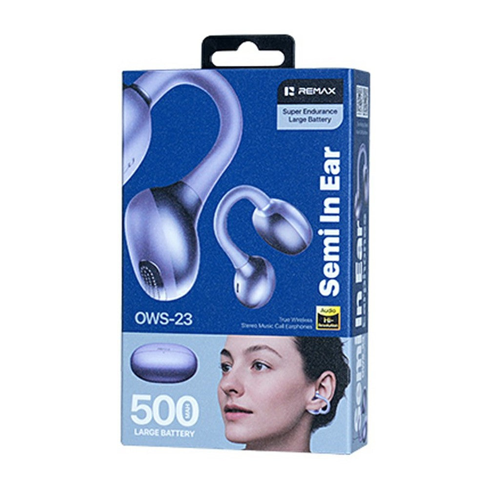 REMAX OWS-23 True Wireless Earphones 12mm Driver Stereo Music Call Bluetooth-Compatible Earbuds