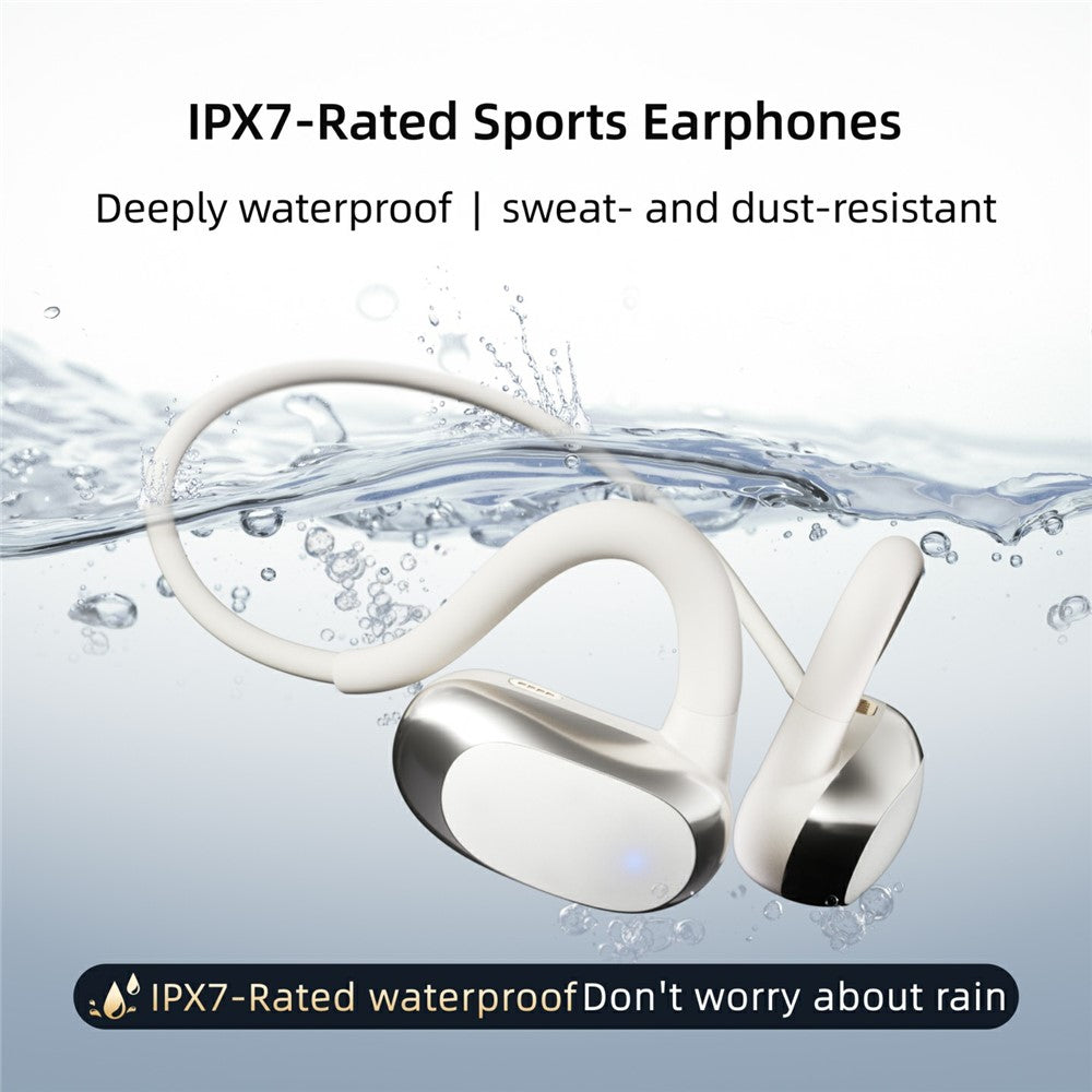 IPX7 Waterproof Sports Earphones – Air Conduction, Long Battery Life