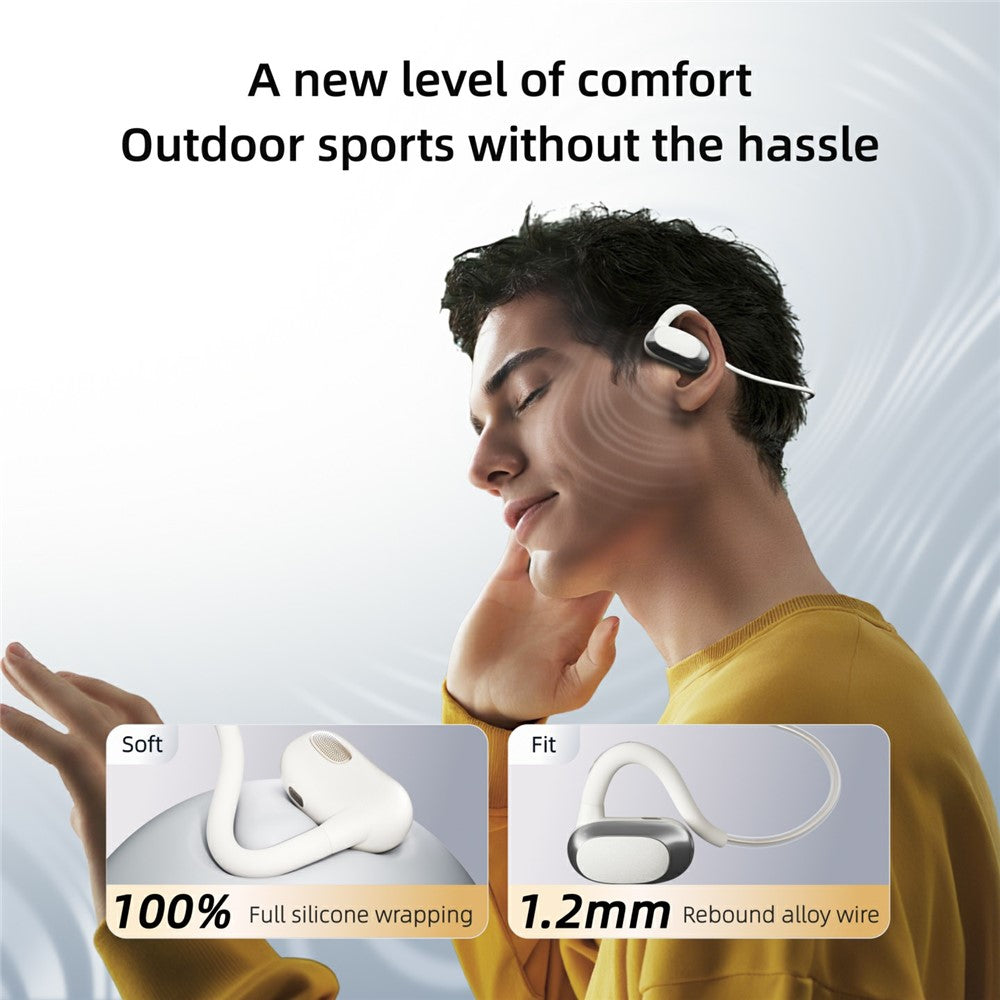 IPX7 Waterproof Sports Earphones – Air Conduction, Long Battery Life