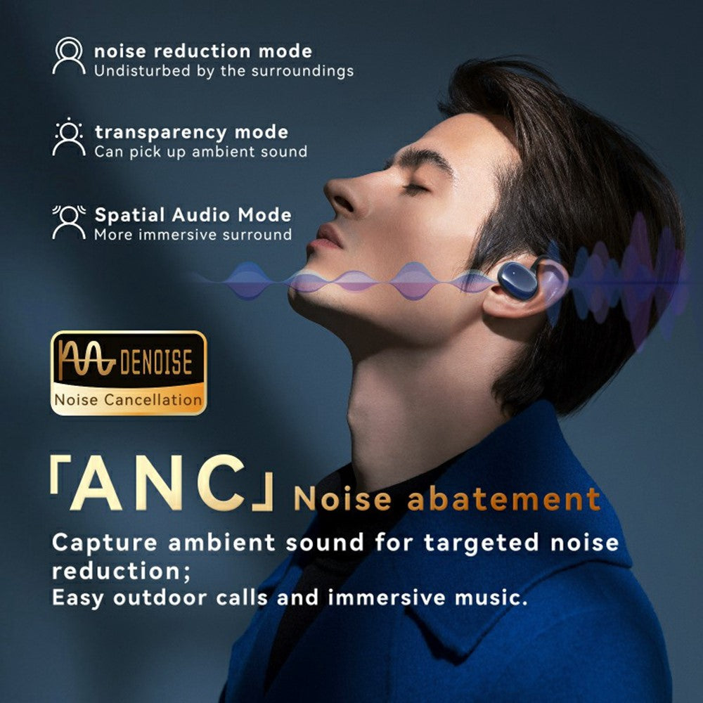 ANC Open-Ear Sports Earphones – Elastic U-Shape Ear Hook