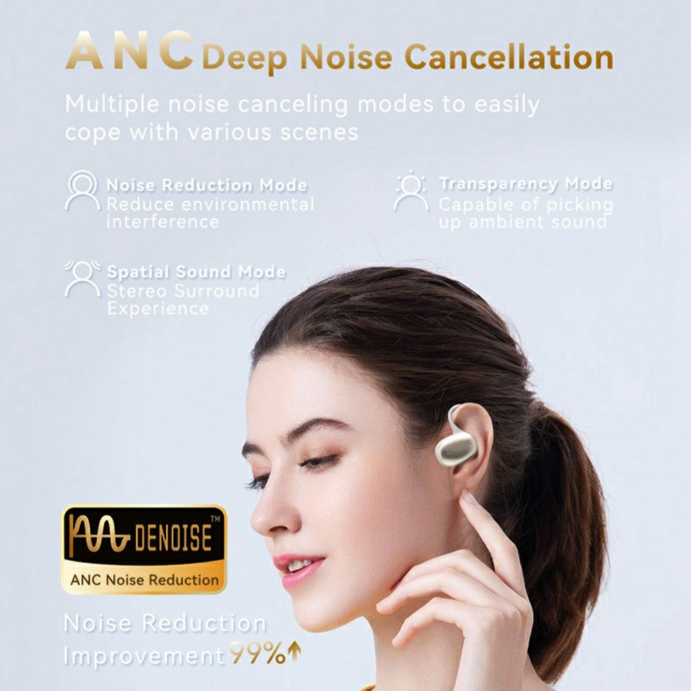 ANC Open-Ear Sports Earphones – Elastic U-Shape Ear Hook