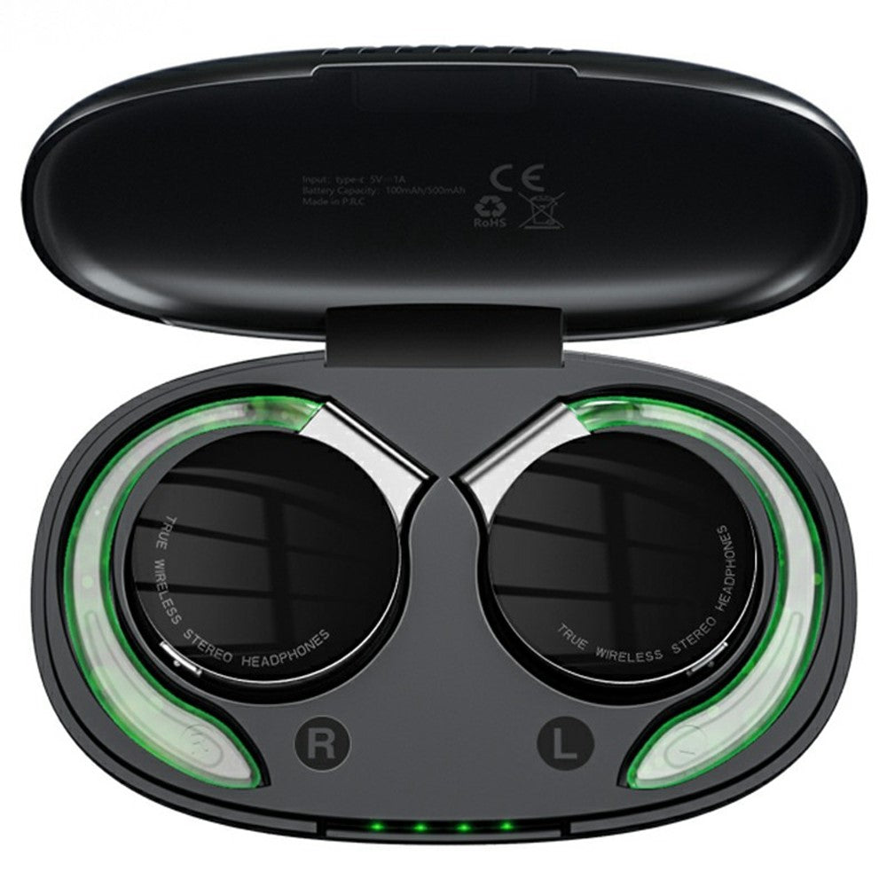 Sports Ear-Hook Earphones – Secure Fit, Noise Cancelling Microphone