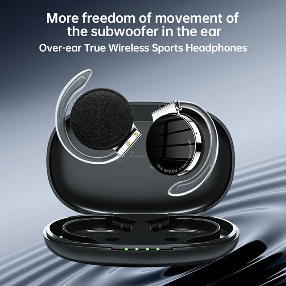 Sports Ear-Hook Earphones – Secure Fit, Noise Cancelling Microphone